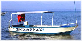 duka reef divers boat